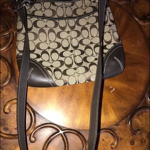 Brown Coach Crossbody